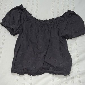 American Eagle Off-the-Shoulder Top Size S